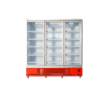 Frigo per bevande verticale display